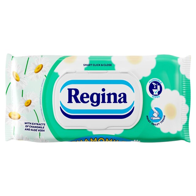 Regina Chamomile Moist Toilet Tissue Wipes