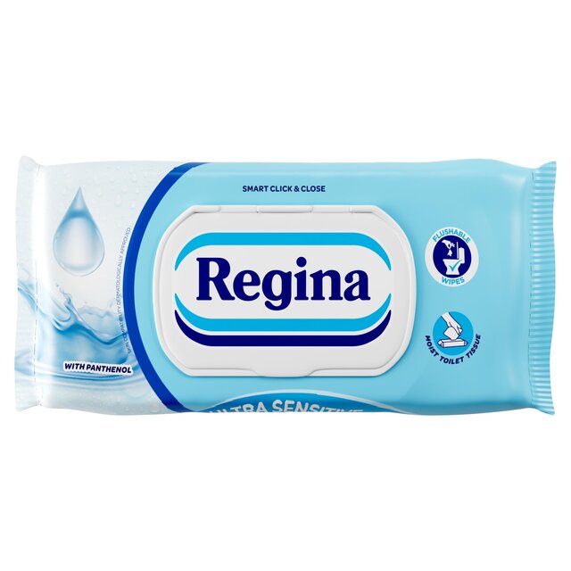 Regina Ultra-Sensitive Moist Toilet Tissue Wipes