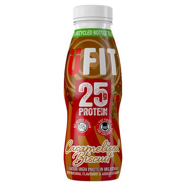 UFIT Caramelised Biscuit 25g Protein Milkshake