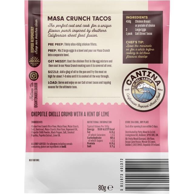 Cantina Gluten Free Chipotle Chilli & Lime Dry Crumb thumbnail 2