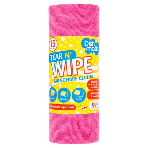 Dishmatic Microfibre Tear N Wipe thumbnail 2