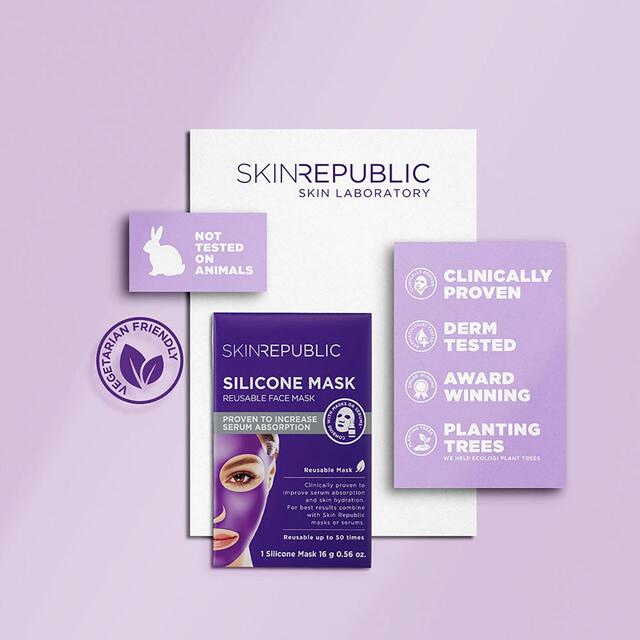 Skin Republic Reusable Silicone Mask thumbnail 2