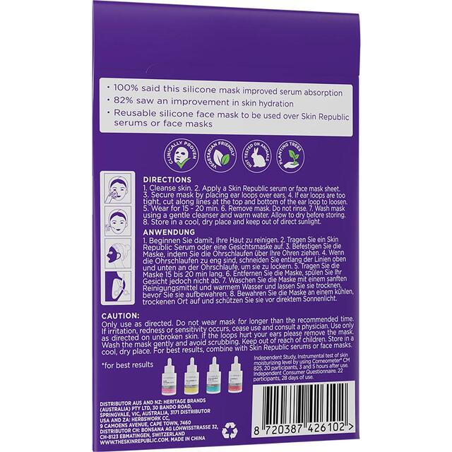 Skin Republic Reusable Silicone Mask thumbnail 5