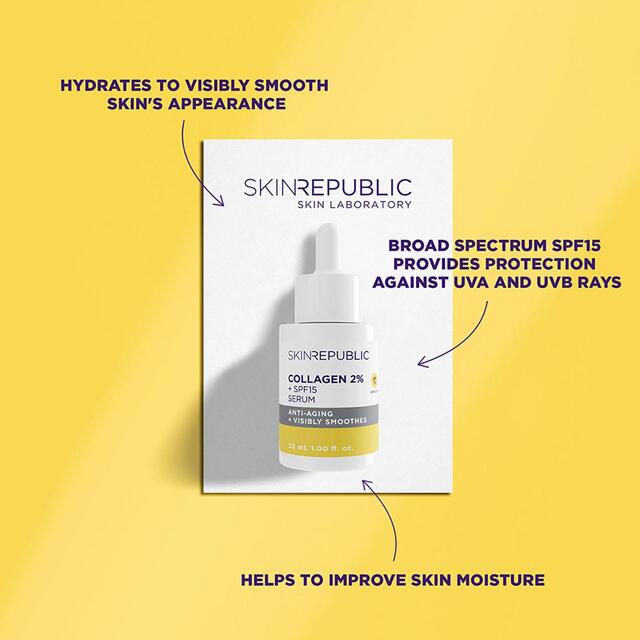 Skin Republic Collagen 2% + SPF15 Serum thumbnail 3