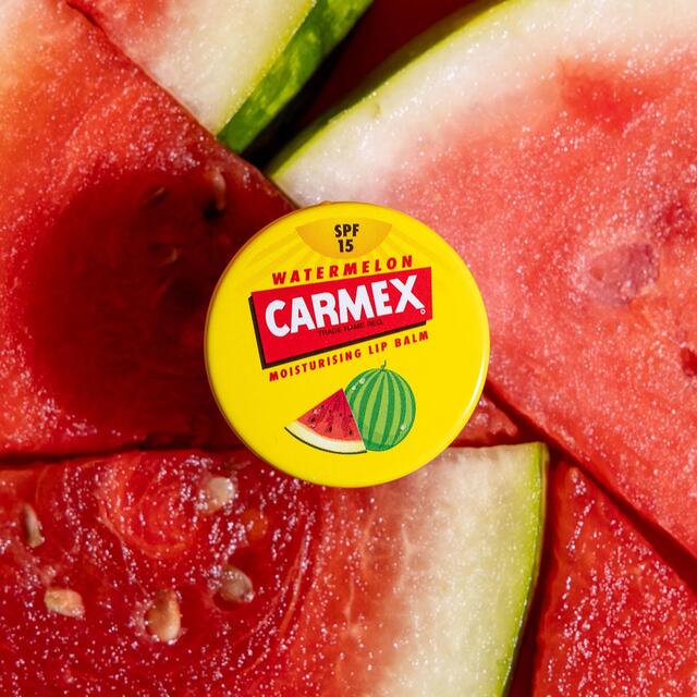 Carmex SPF15 Watermelon Lip Balm Pot thumbnail 2
