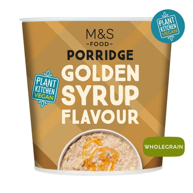 M&S Plant Kitchen Golden Syrup Flavour Porridge Pot thumbnail 2