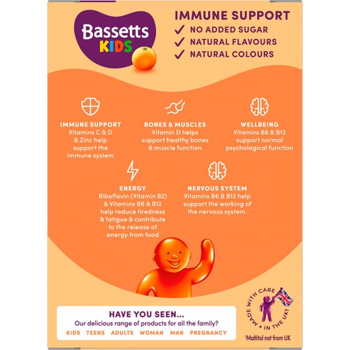 Bassetts Vitamins Immune Support Orange 3-11 years thumbnail 3