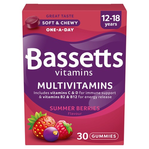 Bassetts Vitamins Multivitamins Summer Berries 12-18 years thumbnail 2