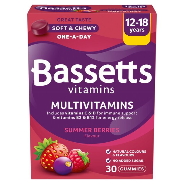 Bassetts Vitamins Multivitamins Summer Berries 12-18 years thumbnail 2