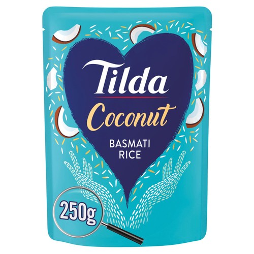 Tilda Microwave Coconut Basmati Rice thumbnail 2