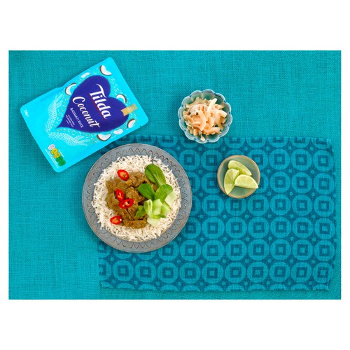 Tilda Microwave Coconut Basmati Rice thumbnail 3