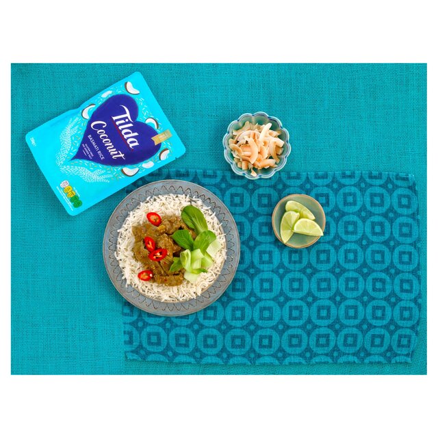 Tilda Microwave Coconut Basmati Rice thumbnail 2
