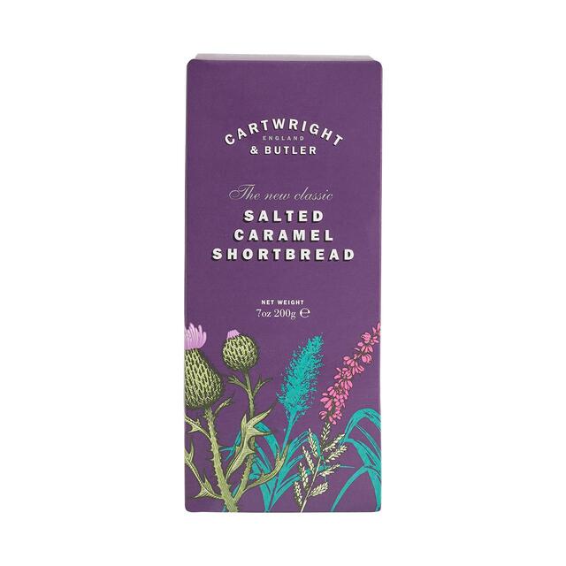 Cartwright & Butler Salted Caramel Shortbread in Carton