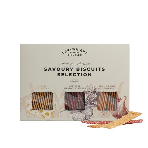 Cartwright & Butler Savoury Biscuits Selection thumbnail 2