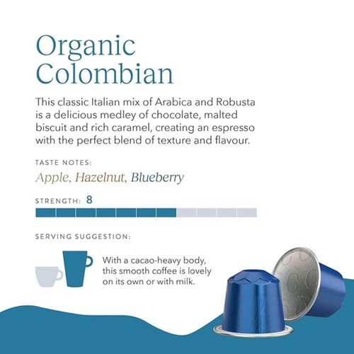 CRU Kafe Organic Fairtrade Colombian Pods 20s thumbnail 2