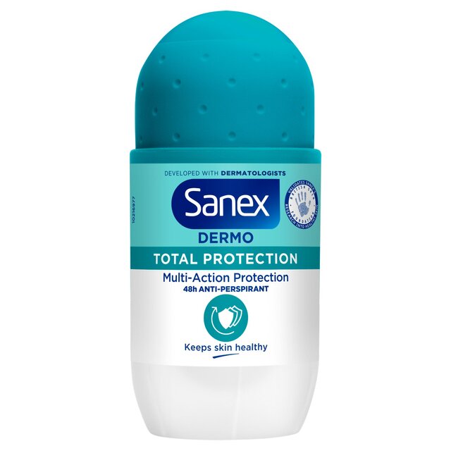 Sanex Dermo Total Protection 48h Roll On Antiperspirant Deodorant thumbnail 2