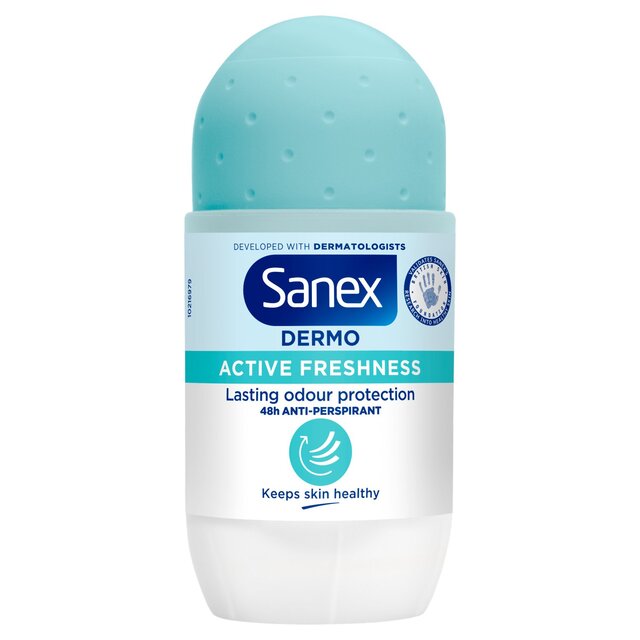 Sanex Dermo Active Freshness 48h Roll On Antiperspirant Deodorant thumbnail 2