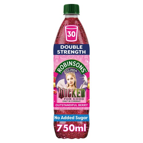 Robinsons Double Strength Outstandiful Berry Wicked 750ml thumbnail 2