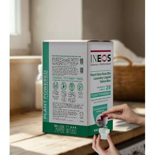  INEOS Non Bio Laundry Liquid XXL Value Box Geranium + Birch 100 Washes thumbnail 5