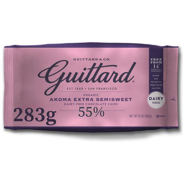 Guittard Organic Akoma Extra Semisweet 55% Cacao Baking Chips