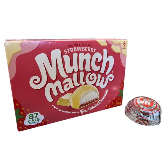 Munchmallow White Chocolate & Strawberry Teacakes thumbnail 3