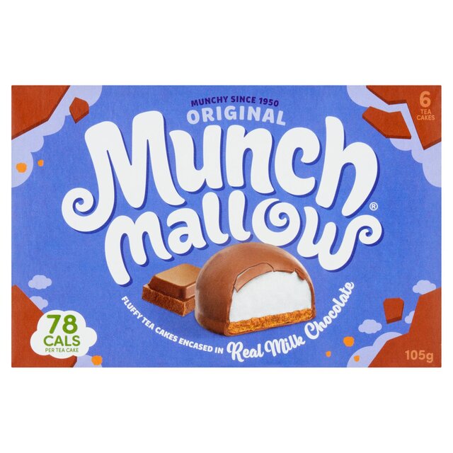 Munchmallow Plain Milk Chocolate Teacakes
