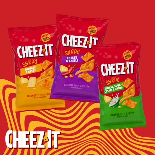 Cheez-it SNAP'D Cheese & Chilli thumbnail 3