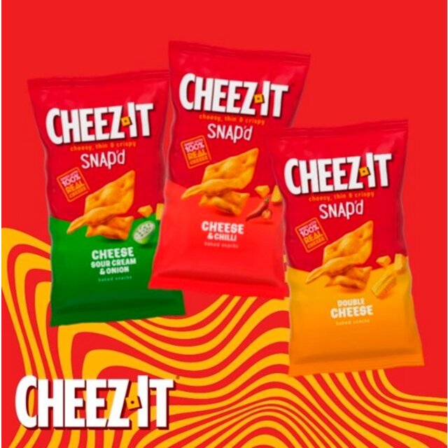Cheez-it SNAP'D Cheese & Chilli thumbnail 2