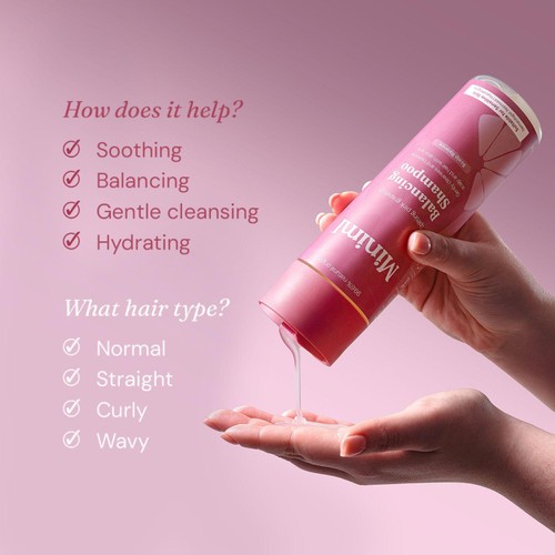 Miniml Balancing Shampoo Pink Grapefruit & Aloe Vera Refill thumbnail 3