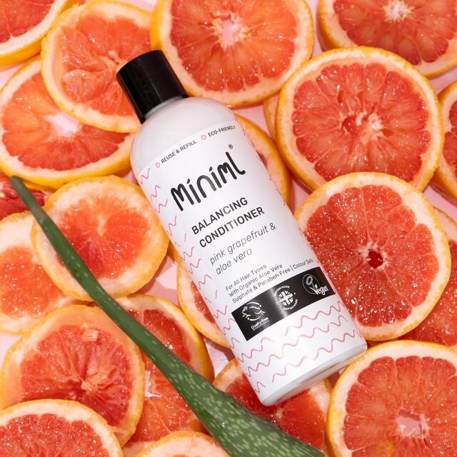 Miniml Balancing Hair Conditioner Pink Grapefruit & Aloe Vera thumbnail 3