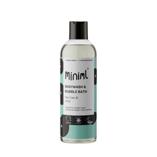 Miniml Bodywash & Bubble Bath Tea Tree & Mint