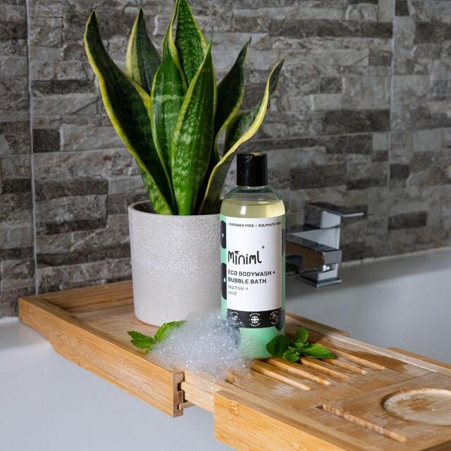 Miniml Bodywash & Bubble Bath Tea Tree & Mint thumbnail 2