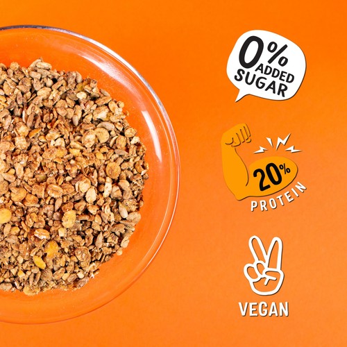 Holie's Granola Protein Peanut Butter thumbnail 3