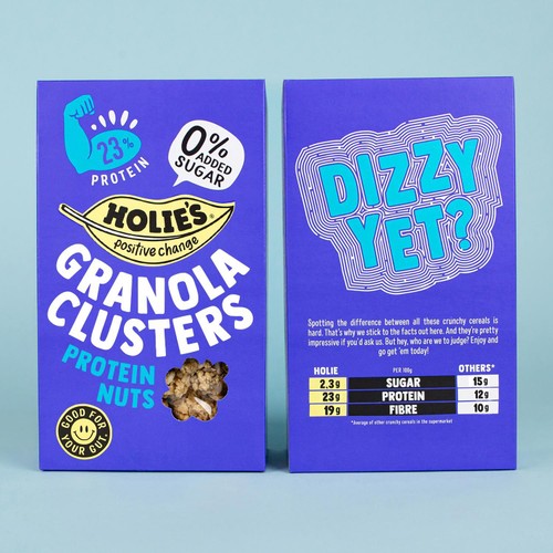 Holie's Granola Clusters Protein thumbnail 2