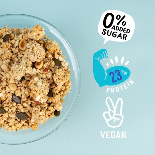 Holie's Granola Clusters Protein thumbnail 4