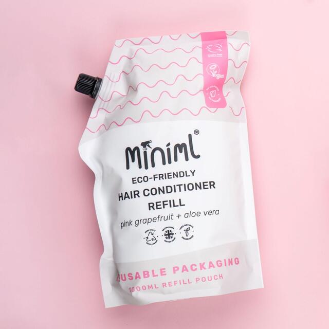 Miniml Balancing Hair Conditioner Pink Grapefruit & Aloe Vera Refill thumbnail 2