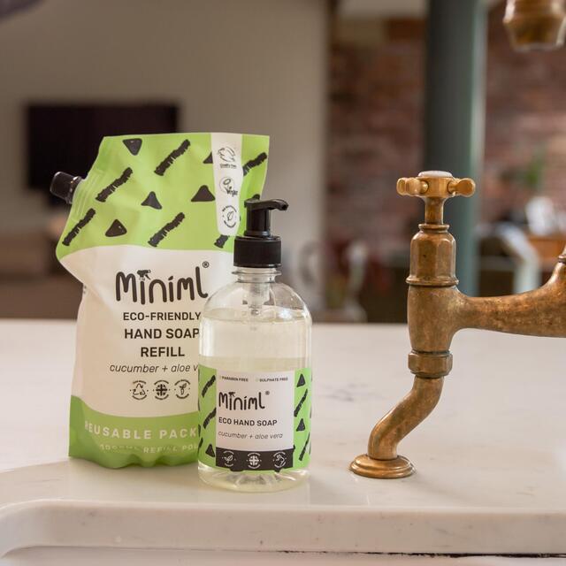 Miniml Hand Soap Refill Cucumber & Aloe Vera thumbnail 2