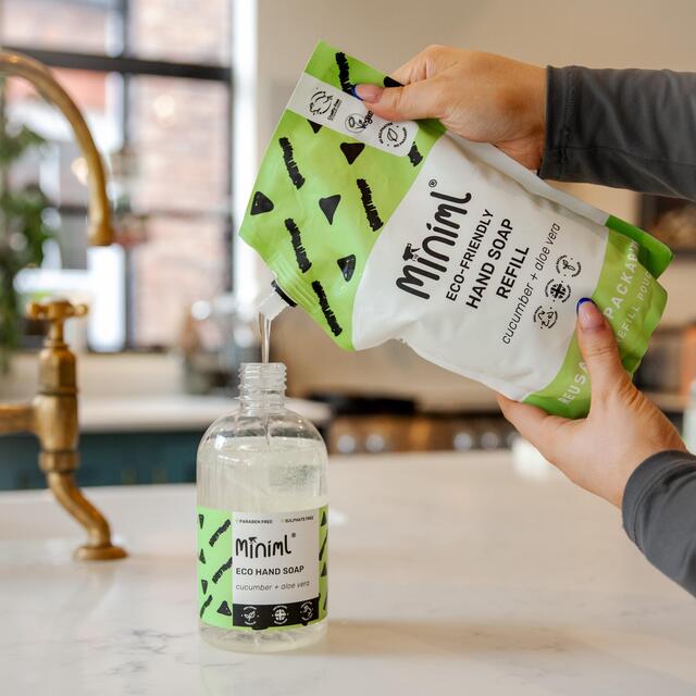 Miniml Hand Soap Refill Cucumber & Aloe Vera thumbnail 3