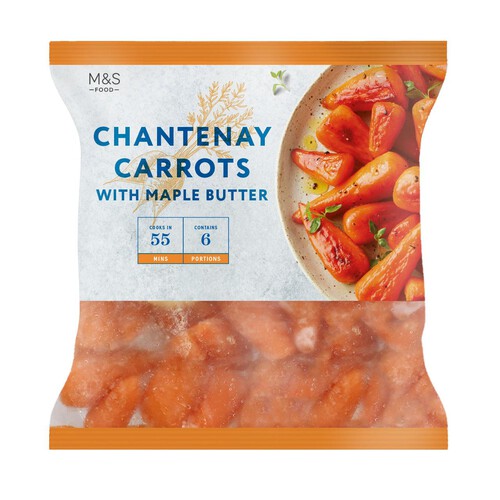 M&S Chantenay Carrots with Maple Butter Frozen thumbnail 2