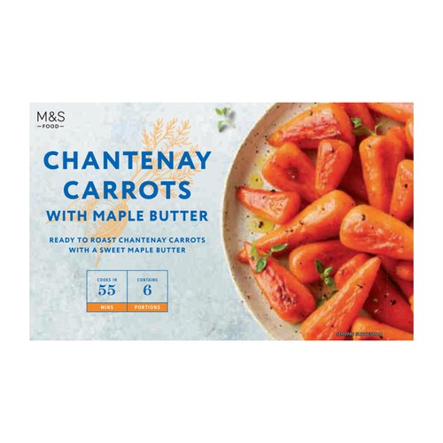 M&S Chantenay Carrots with Maple Butter Frozen thumbnail 3