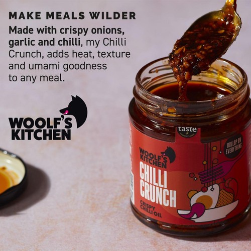Woolf's Kitchen Chilli Crunch Crispy Chilli Oil thumbnail 2