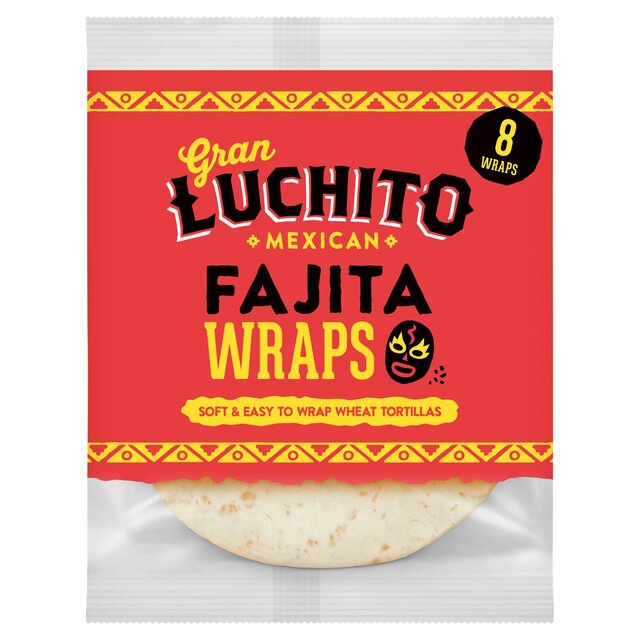 Gran Luchito Fajita Wraps