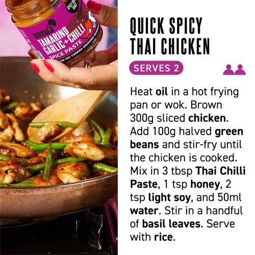 Woolf's Kitchen Tamarind, Garlic + Chilli Spice Paste thumbnail 2
