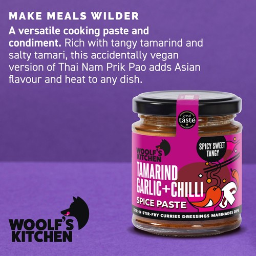 Woolf's Kitchen Tamarind, Garlic + Chilli Spice Paste thumbnail 4