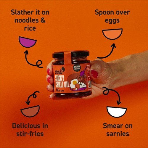 Woolf's Kitchen Sticky Chilli Oil thumbnail 4