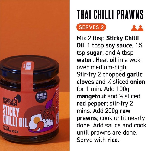 Woolf's Kitchen Sticky Chilli Oil thumbnail 5
