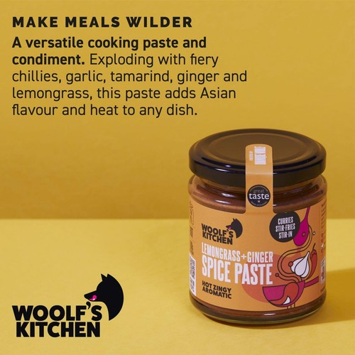 Woolf's Kitchen Lemongrass & Ginger Spice Paste thumbnail 2
