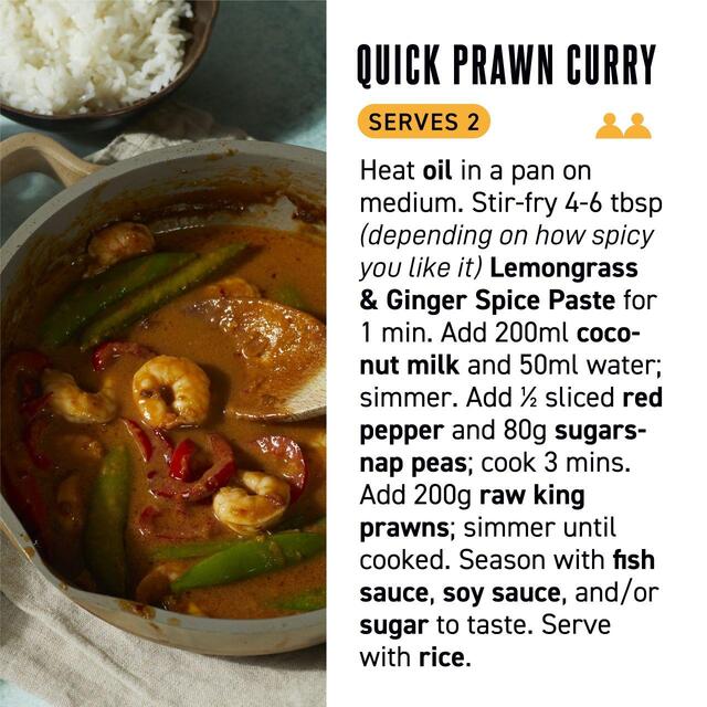 The Woolf's Kitchen Lemongrass & Ginger Spice Paste thumbnail 5