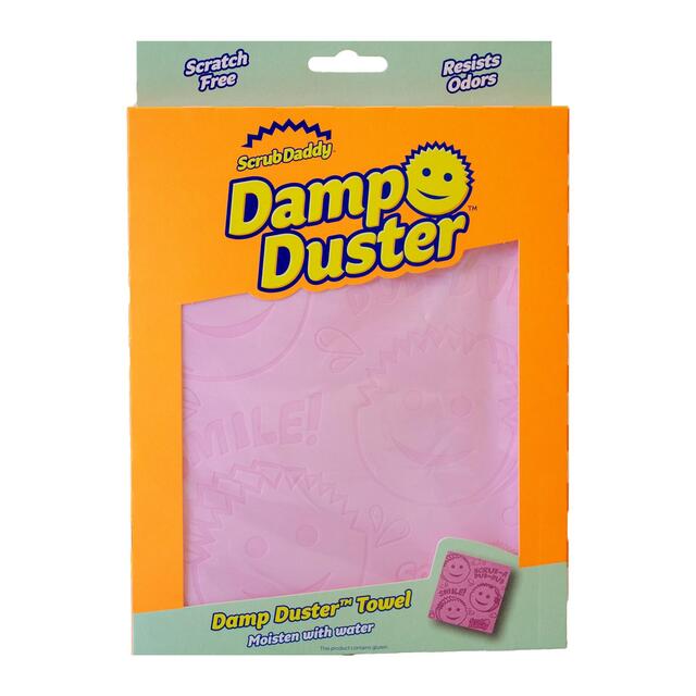 Scrub Daddy Damp Duster Towel Pink