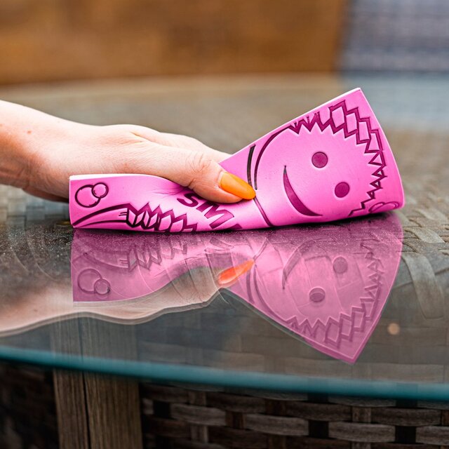 Scrub Daddy Damp Duster Towel Pink thumbnail 5